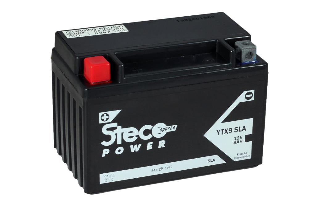 Bateria mota Steco Powersports ref. YTX9 SLA